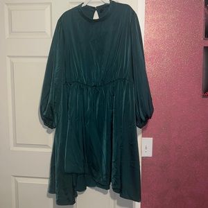 SHEIN Fit + Dark green dress